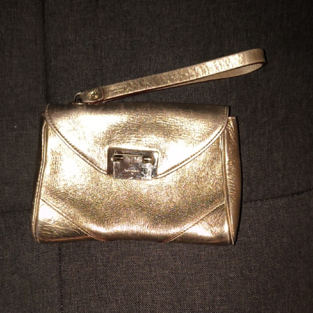 Kate Spade | Metallic Gold Clutch